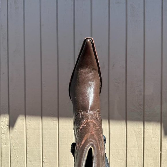 #45 Coffee Brown Deer Style Boot